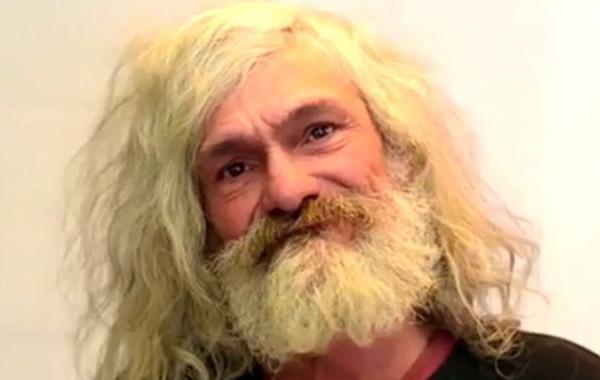 ревращение бездомного в хипстера, бездомный в салоне красоты, Хосе Антонио, Jose Antonio, Salvajería, Сальваджерия