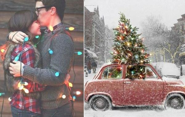 Новый год, атмосферные фотографии новый год