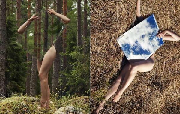 Лореал Прайстаж, Loreal Prystaj, девушки и зеркала