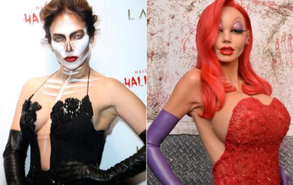 костюмы знаменитостей Хэллоуин 2015,  Хэллоуин 2015 знаменитости фото