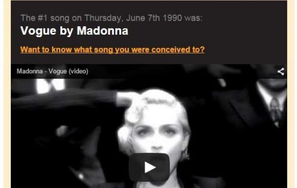Billboard birthday-song, Песня на вершине хит-парада в день рождения 