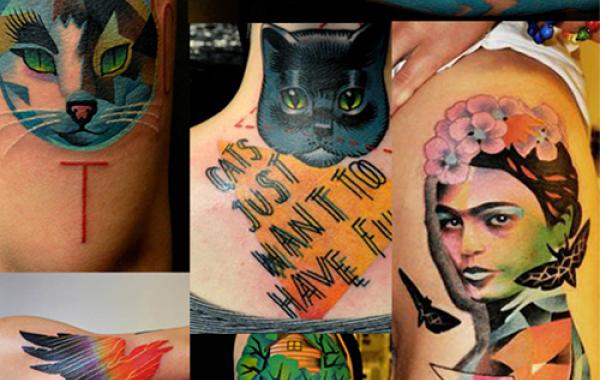 Крутые и модные татуировки от современных мастеров