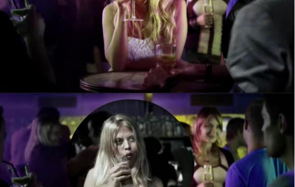 Пьяные в клубе, на самом деле,со стороны