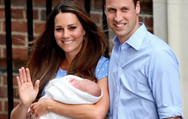 Первые фотографии ребенка Кейт Миддлтон и Принца Уильяма
