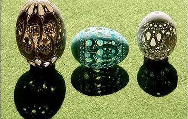 Резьба по яичной скорлупе