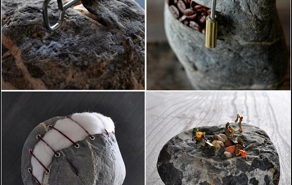 скульптуры Хиротоши Ито hirotoshi itoh камни 