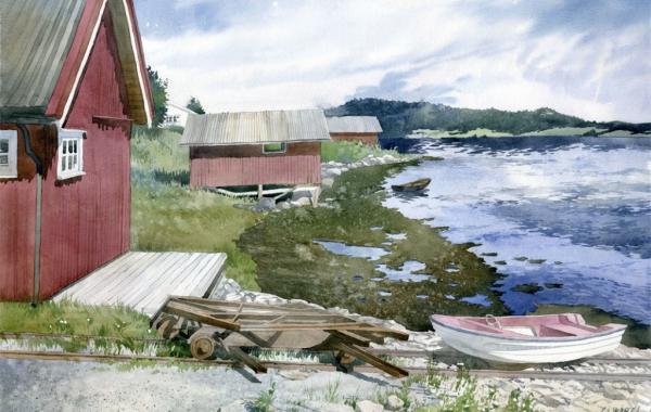 Waterart – картины акварелью.