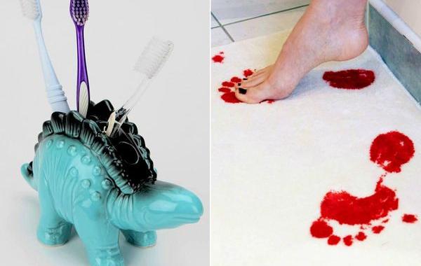 Дизайнерские штуки для ванной, гаджеты для ванной