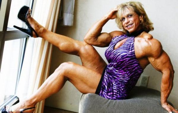  Девушки-бодибилдерши. "Страшная" красота