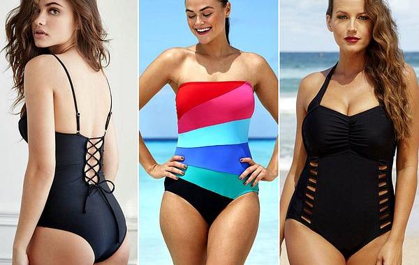 Модные сдельные купальники, сдельные купальники, красивые купальники 