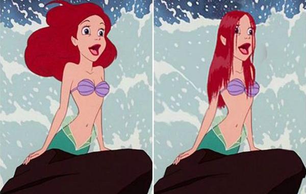 волосы диснеевских принцесс в реальном мире, Loryn Brantz