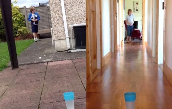 трюки с мячиком для пинг-понга, трюки с шариком для настольного тенниса