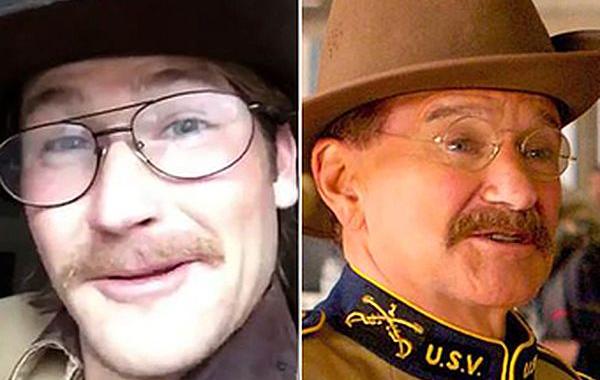 Джейми Коста,Jamie Costa, пародирует Робина Уильямса, пародировал знаменитые роли Робина Уильямса, пародия на Робина Уильямса