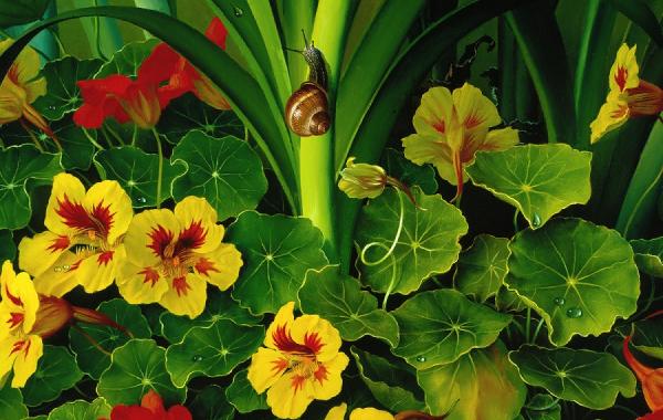 Цветочные натюрморты от художника Jose Escofet