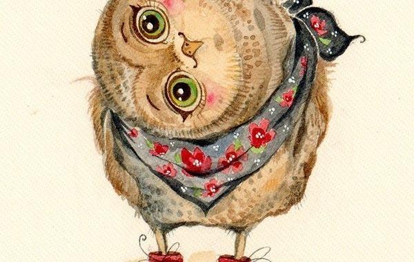 Инга пальцер совята милые совы