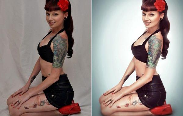 до и после фотошопа, красивый фотошоп