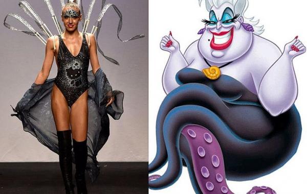 неделя моды в Сиднее, диснеевские персонажи на подиуме