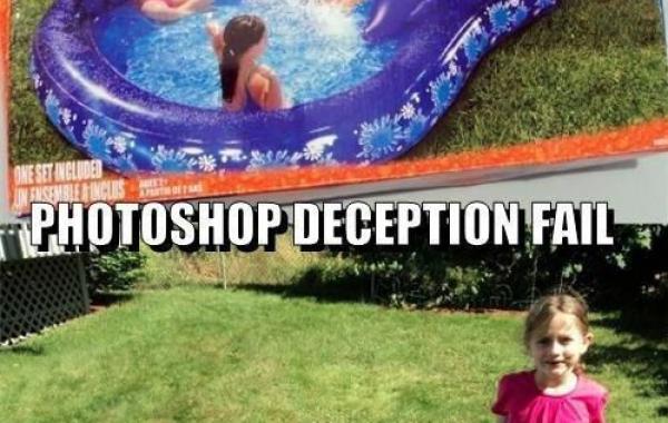 Никогда нельзя верить рекламе и всему, что написано