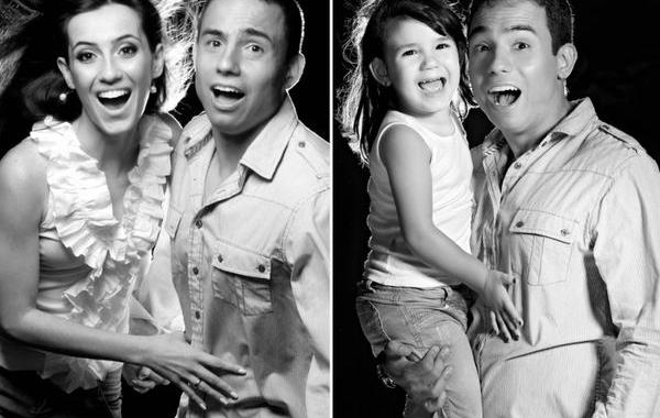 отец и дочь воссоздали снимки погибшей мамы