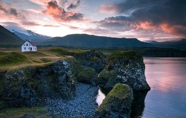 дома в завораживающих местах, одинокие дома на природе