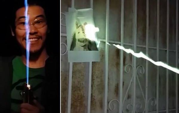 реальный световой меч, Аллен Пан,Allen Pan, создал реальный световой меч