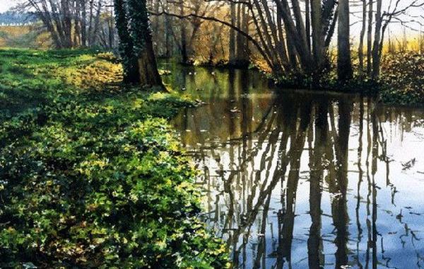  реализм акварель, Джо Фрэнсис Дауден, Joe Francis Dowden