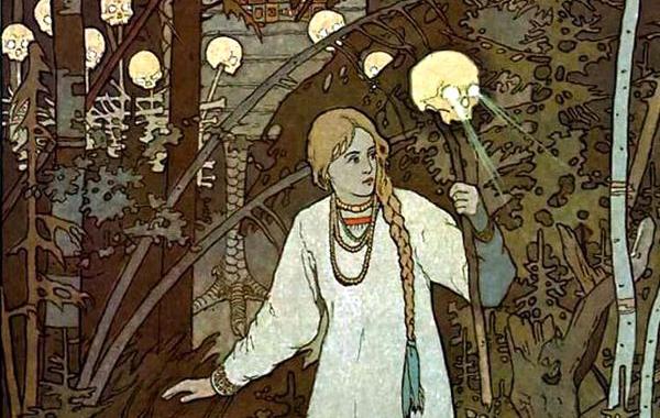 картины русские сказки, Иван Билибин иллюстрации, картины Ивана Билибина, пугающие картины русские сказки