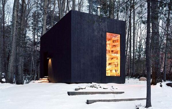 библиотека в лесу, чёрная библиотека, Hemmelig Rom