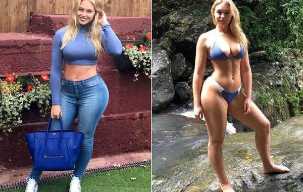 Искра Лоуренс, Iskra Lawrence, модель размера плюс назвали жирной, модель размера плюс Искра Лоуренс