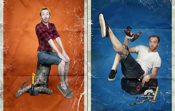 Men-Ups, мужчины в стиле пинап, Район Сабин, Rion Sabean