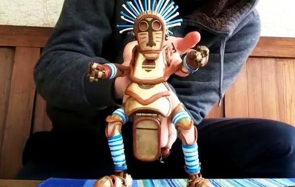 удивительная марионетка, марионетка движется как живая, Барнаби Диксон, Barnaby Dixon