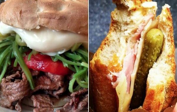 Традиционная уличная еда разных стран, бутерброды из разных стран мира