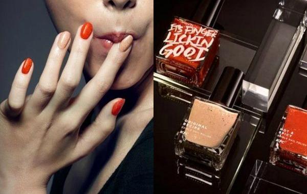 съедобный лак для ногтей, лак Finger Lickin' Good, съедобный лак для ногтей KFC, KFC лак Пальчики оближешь