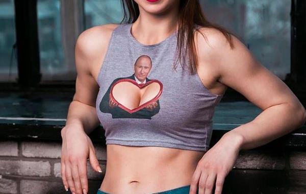 Путин и женская грудь, футболки с Путиным грудь, Project Set