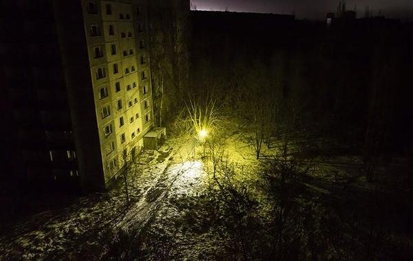 включили свет в Припяти, польские сталкеры в Припяти, Naprowmieniowani