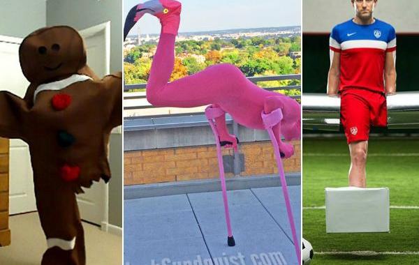 Джош Сандквист, Josh Sundquist, одноногий костюмы на Хэллоуин, одноногие костюмы на Хэллоиун