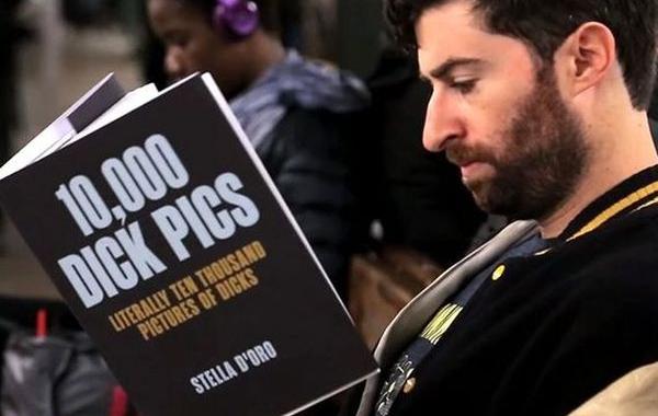 фейковые обложки книг в метро, смешные обложки книг в метро, прикол книжные обложки в метро, Скотт Роговски, Scott Rogowsky