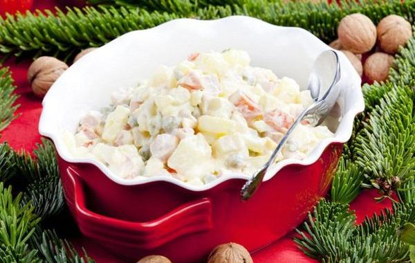 оливье рецепты, оливье 10 вариантов