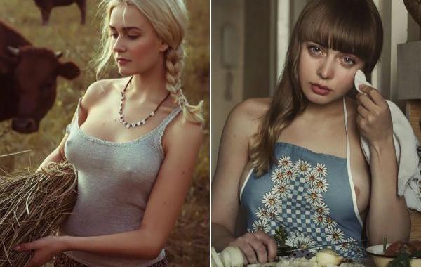 Давид Дубницкий, славянская красота, красота женского тела