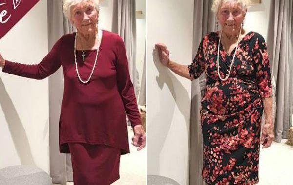 бабуля попросила выбрать свадебное платье, Сильвия Мартин, бабушка попросила выбрать ей свадебное платье