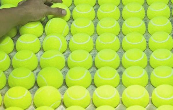 как делают теннисные мячи