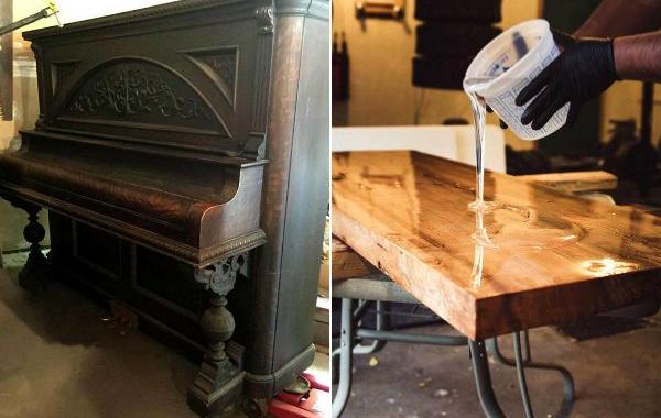 превратил пианино в рабочий стол, пианино 1907 года
