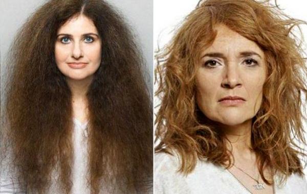 кучерявые волосы до и после выпрямления и укладки, кудрявые волосы до и после укладки и выпрямления, кудрявые волосы после укладки, кучерявые волосы после выпря