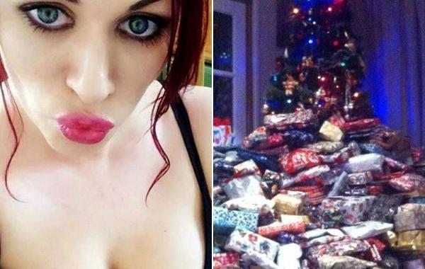 купила по 96 подарков для детей на Рождество, Эммы Таппинг, Emma Tapping