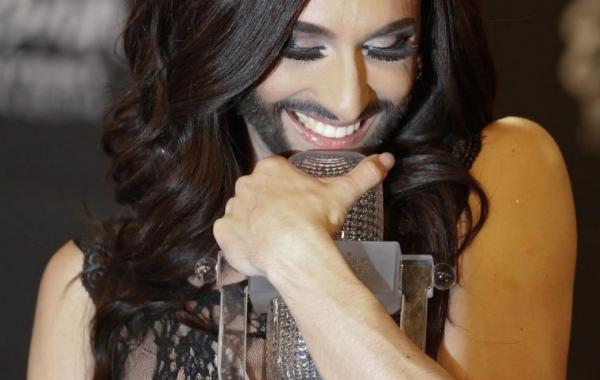 Кончита Вурст - трансвестит, победивший на "Евровидении-2014"