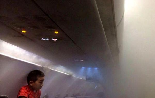 сайна в самолете, парилка в самолете, пар в самолете, высокая влажность пар в самолете