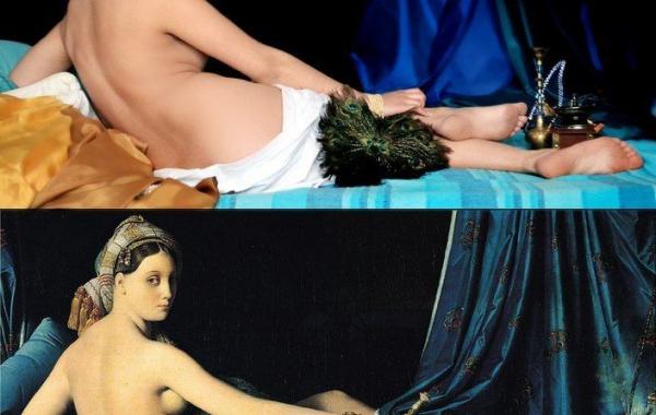 студентки воссоздали картины известных художников, студентки воссоздали шедевры мировой живописи