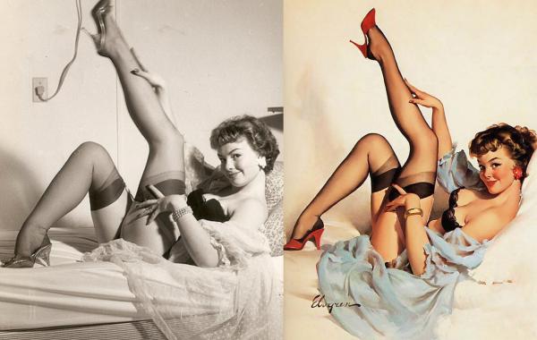 Пин-ап иллюстрации Джила Элвгрена, Gil Elvgren, pin-up