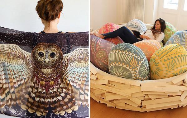 подарки в виде птиц, подарки для любителей птиц, вещи с птицами