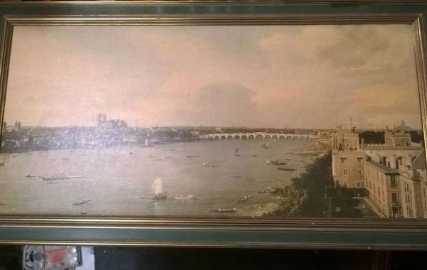 перерисовал картину в сцену из Хоббита, перерисовал картину для отца, перерисовал картину в сцену Средиземья